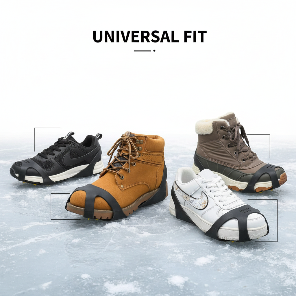 ICEGRIP – Elastické mačky pro veškerou obuv proti uklouznutí a pádům - Obrázek 3