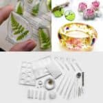 GLUESY® Sada na výrobu šperků z pryskyřice (83 kusů)