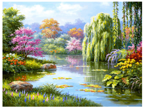 5D diamantové malování