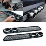 DRIVA TUNE® Nálepka s výfuky sportovního auta