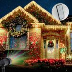 Laserový projektor vánočních světel
