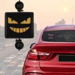 Bluetooth LED displej na zadní sklo auta