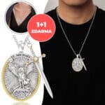 HOLIJOJ® - NÁDHERNÝ PŘÍVĚSEK S ANDĚLSKOU OCHRANOU 1+1 ZDARMA