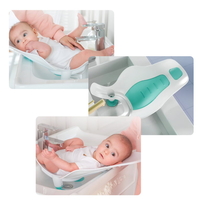 Podpora pro koupání dětí BabyCleanse™ - Obrázek 2