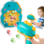 STŘÍLECÍ PISTOLE S LEPKAVÝMI MÍČKY DINOSAUR™