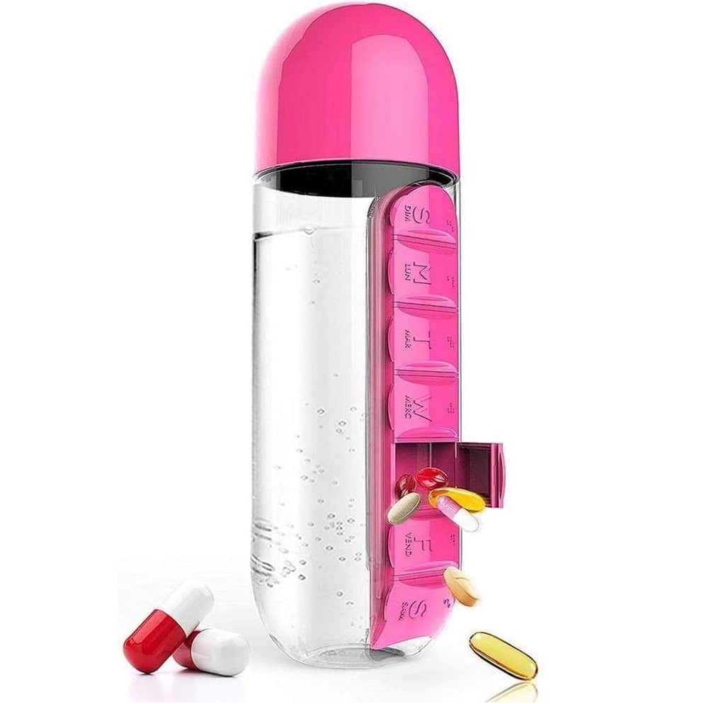 600ML LÁHVE NA VODU A LÉKY PILLFLASK™