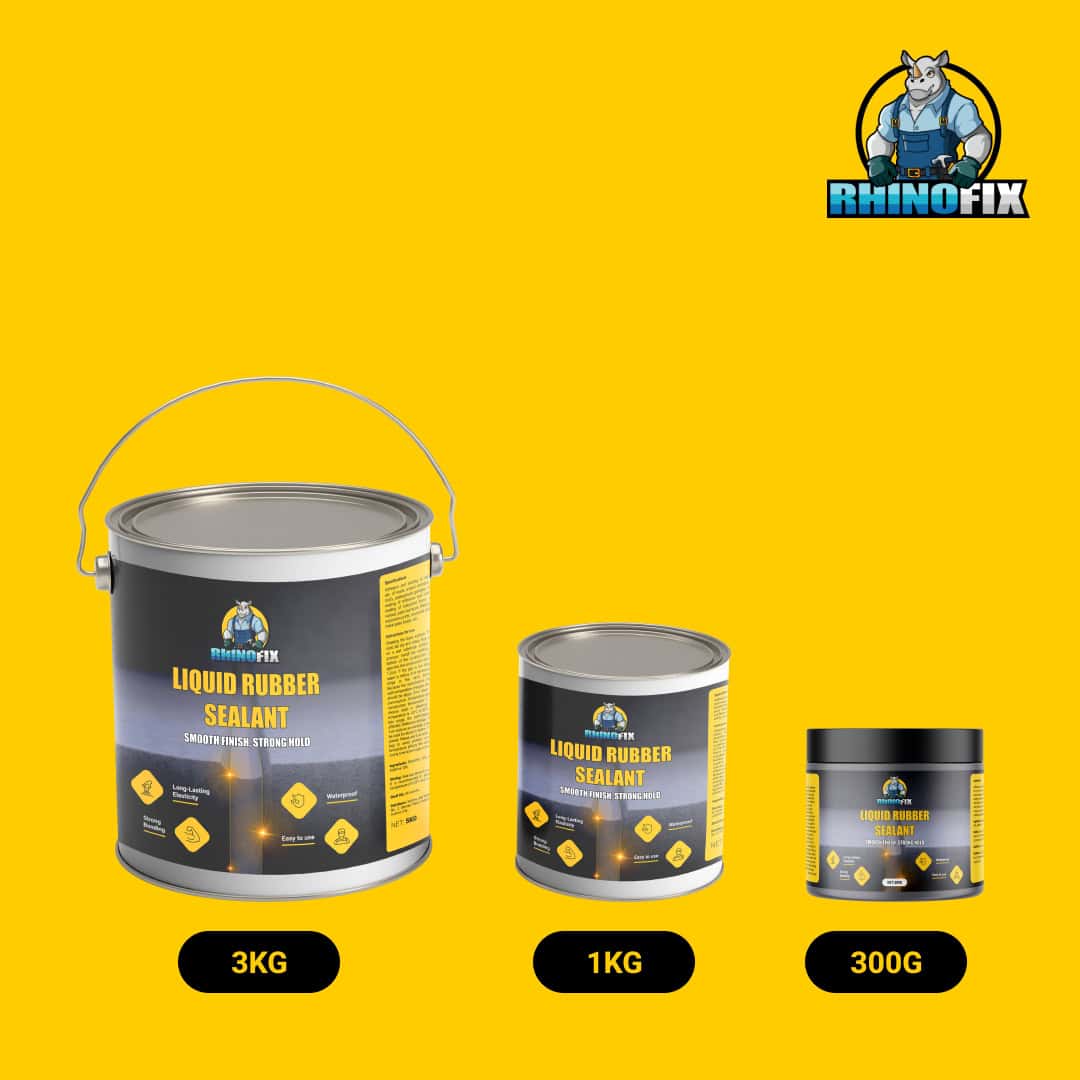 RHINOFIX GroutFlex – Vodotěsný těsnicí prostředek z tekuté gumy pro opravu trhlin (různé formáty) - Obrázek 6