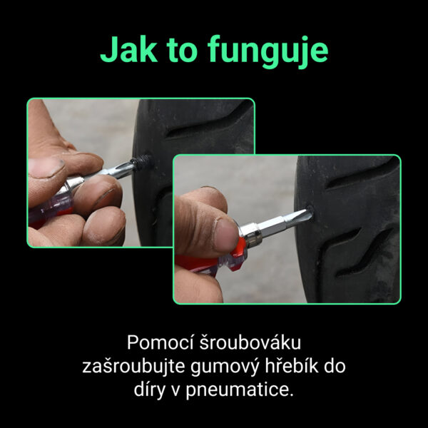 Tirestore™ Vakuové hřebíky na opravu pneumatik – 30 ks. - Image 3