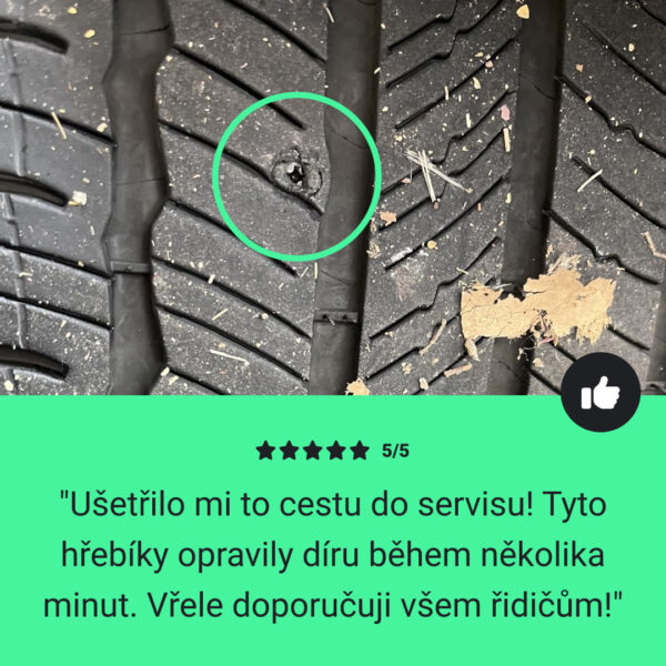 Tirestore™ Vakuové hřebíky na opravu pneumatik – 30 ks. - Image 7