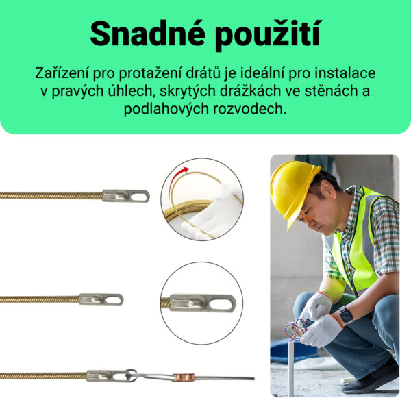 Elektrický nástroj na řezání závitů 15m Wirelead™ - Image 2