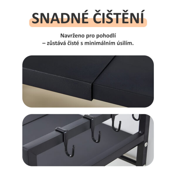 MicroRack™ Rozšiřitelná Police pro Mikrovlnnou Troubu - Image 3