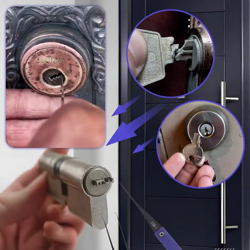 KeyBuster™ Sada pro Vyjmutí Zlomených Klíčů