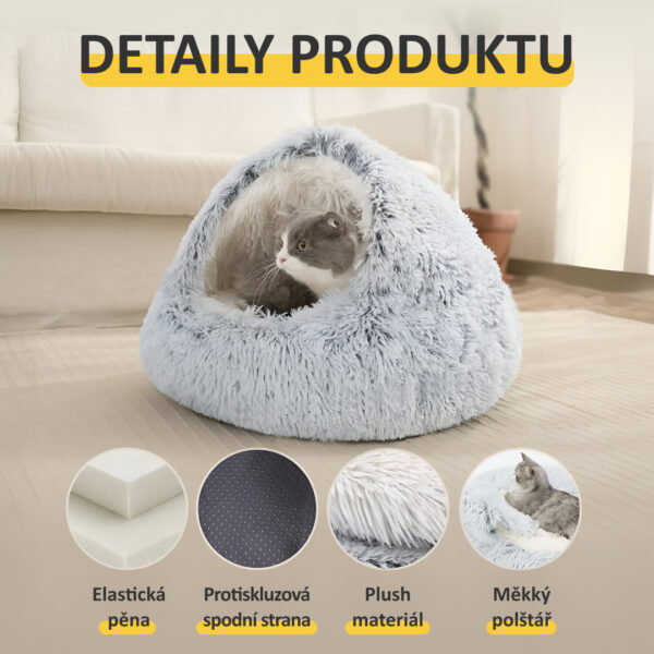 PurrNest – Antistresová postel pro zvířata - Image 3