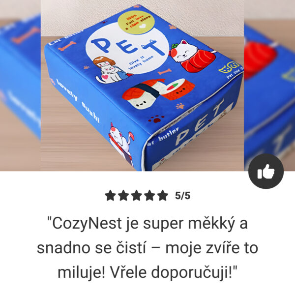 CozyNest – Prémiová postel pro zvířata - Image 7