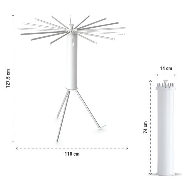 VIRELLO™ - Skládací sušák na prádlo Chobotnice - Obrázek 6
