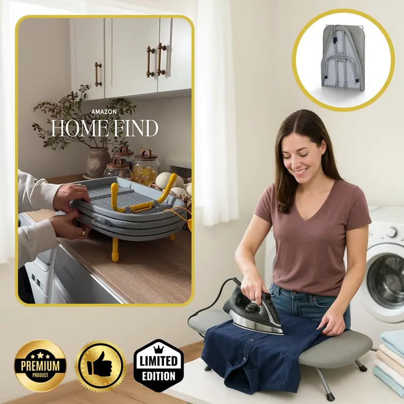 IronEase™ - Skládací žehlicí prkno