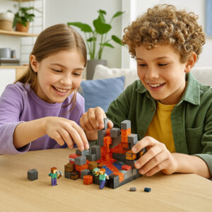 Alternative view of BuildEase™ - Magnetické Stavební Bloky