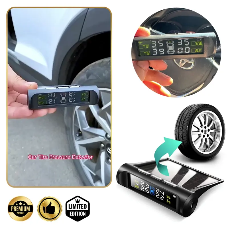 Riboton™ - Solární systém monitorování tlaku v pneumatikách