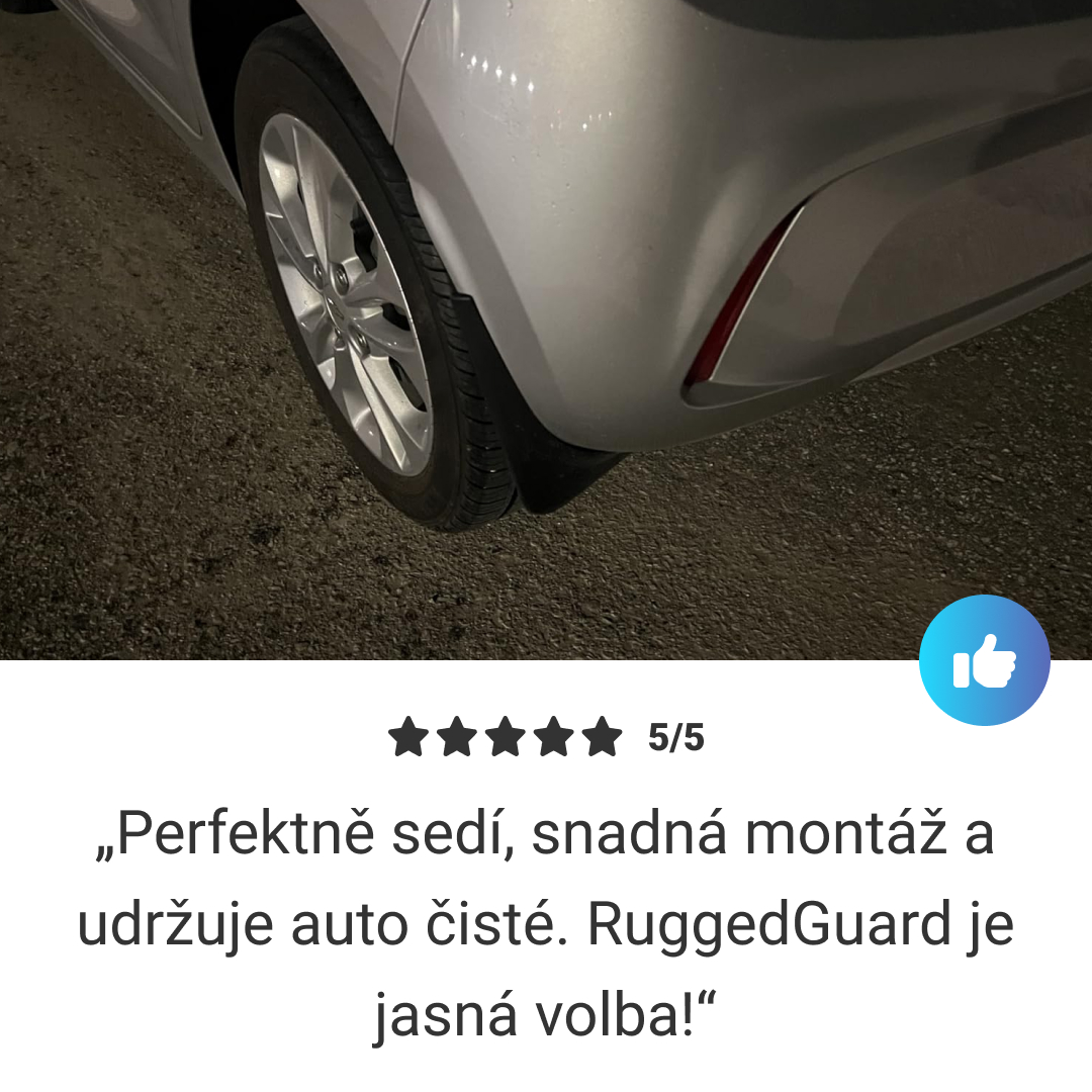 RuggedGuard™ - Blatník z měkké gumy pro vozidla - Univerzální sada 4 kusů pro auta a SUV - Obrázek 7