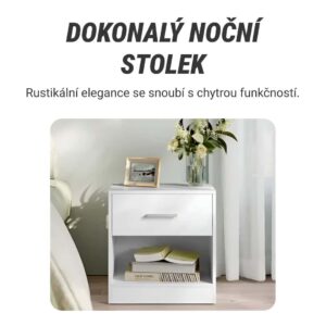 Alternative view of NovaCasa™ – Chytrý noční stolek se skrytým přihrádkou